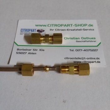 Schneidringverschraubung für 6.35mm Leitung