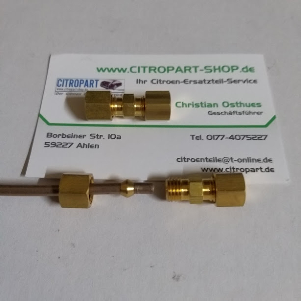 Schneidringverschraubung für 3,5mm Leitung